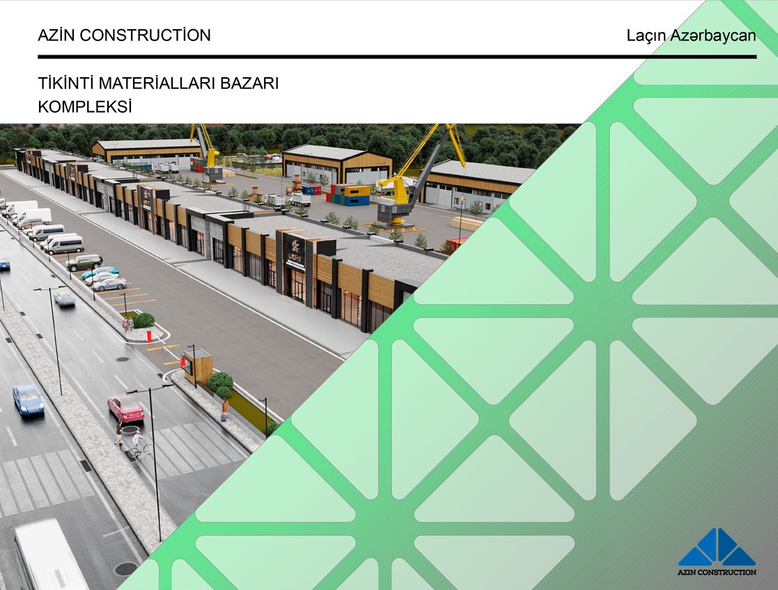 Laçında Tikinti Materialları Bazarı Kompleksi