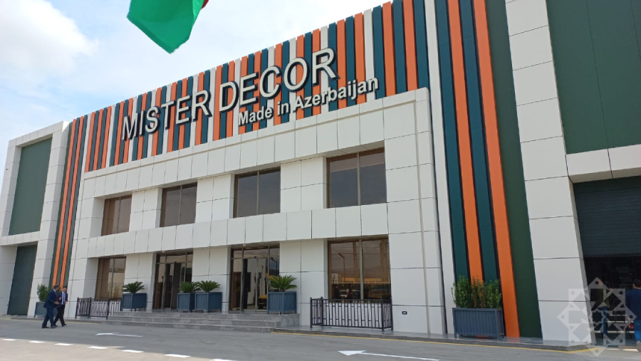 Ağdam Sənaye Parkında ildə 2,1 milyon ədəd rulon divar kağızı istehsal ediləcək